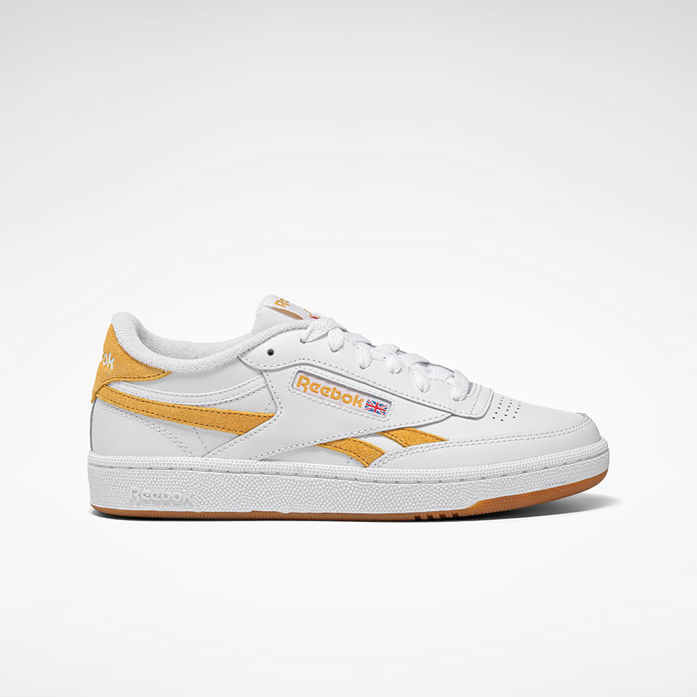 Reebok club c mujer naranja online