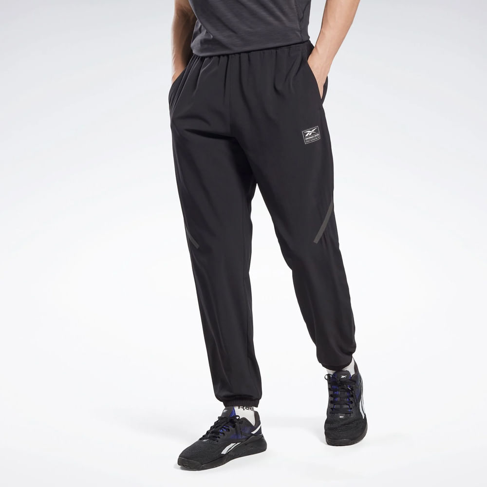 Pantalon reebok negro on sale