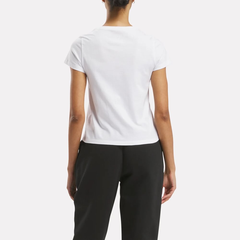 Polera Training | Reebok Identity Small Logo Tee | Mujer - Imagen 2