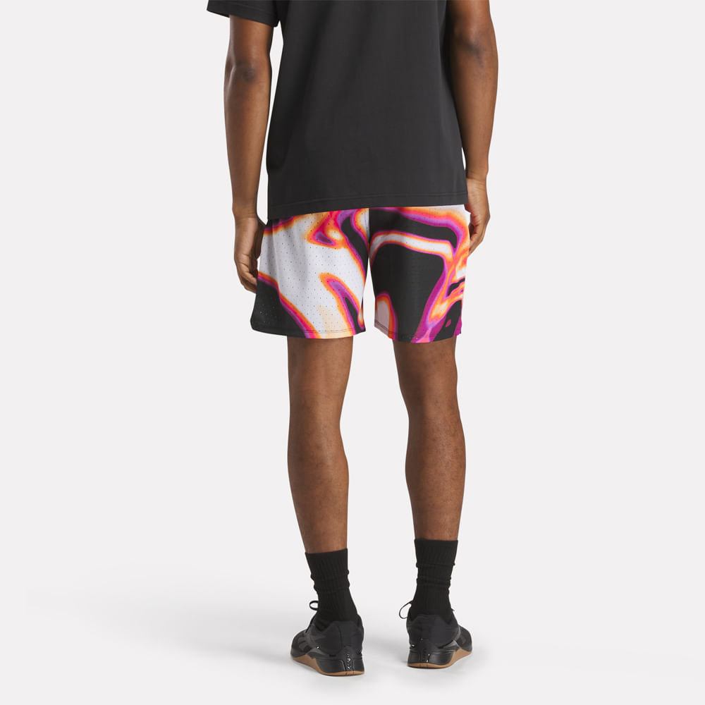 Shorts Training | Reebok Basketball Transition Short Aop | Hombre - Imagen 2