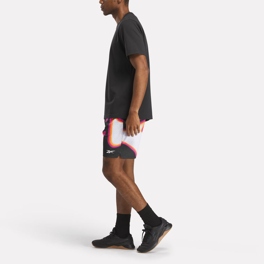 Shorts Training | Reebok Basketball Transition Short Aop | Hombre - Imagen 3