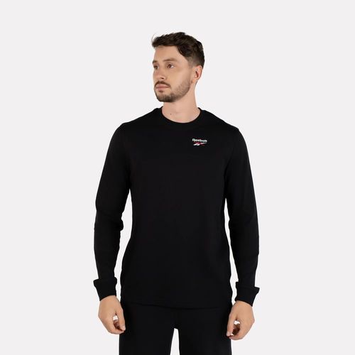 Polera Training | Reebok Identity Small Logo Ls Tee | Hombre
