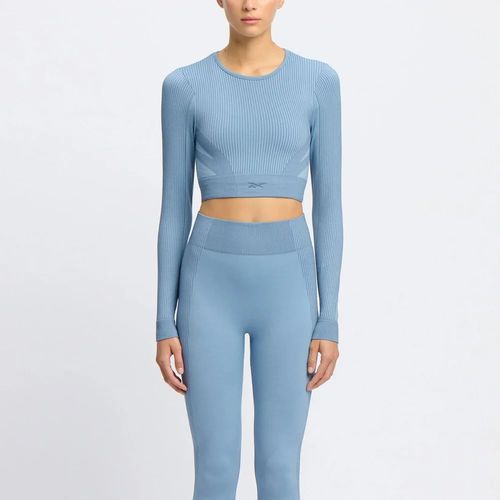 Polera Training | Rbk Lab Ls Seamless Crop | Mujer