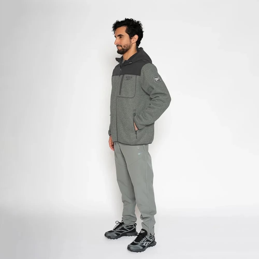 Chaqueta Training | TEXURED FLEECE JACKET | Hombre - Imagen 2