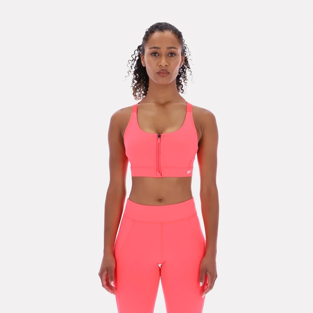 Top deportivo soporte alto Training | Lux Front-Zip High Impact Bra | Mujer - Imagen 1