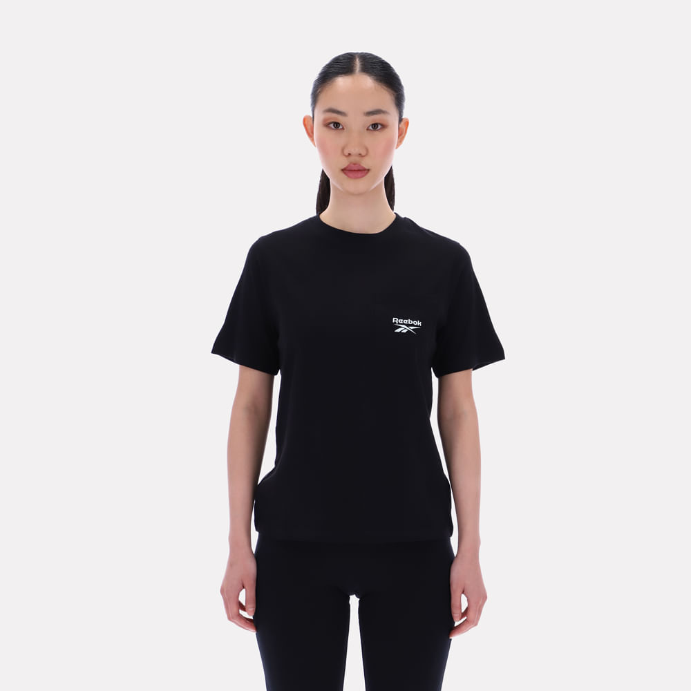 Polera manga corta Classics | Lex Small Logo Crw Ss Pocket Tee | Mujer - Imagen 1