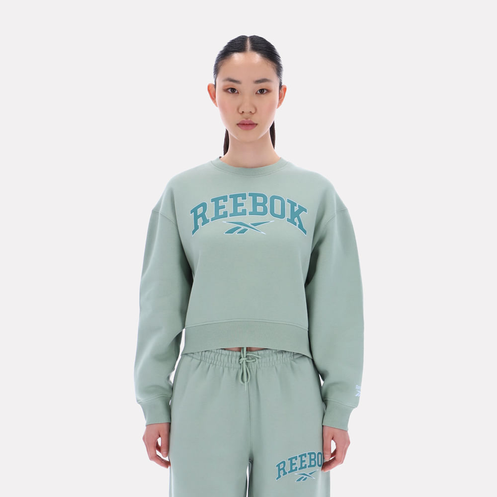 Polerón Classics | Pearl Varsity Crewneck Sweatshirt | Mujer - Imagen 1