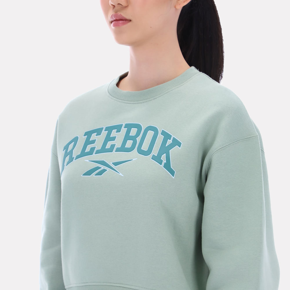 Polerón Classics | Pearl Varsity Crewneck Sweatshirt | Mujer - Imagen 4