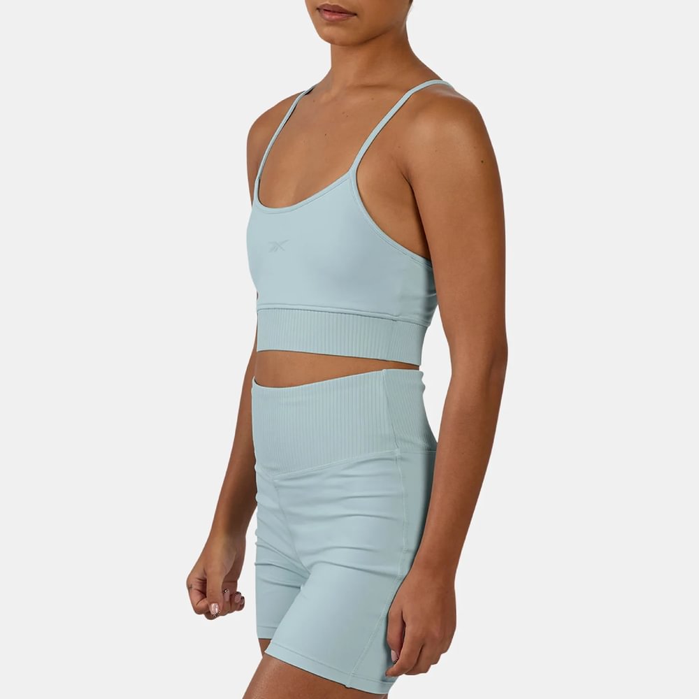 Peto deportivo Training | Lux Peached Strappy Bra | Mujer - Imagen 3