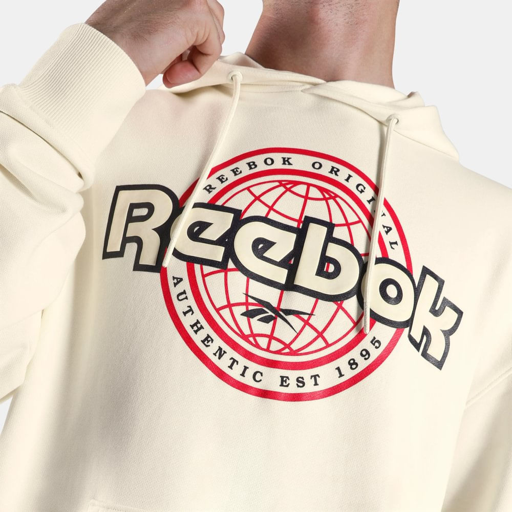 Polerón Classics | Reebok World Hoodie | Hombre - Imagen 4