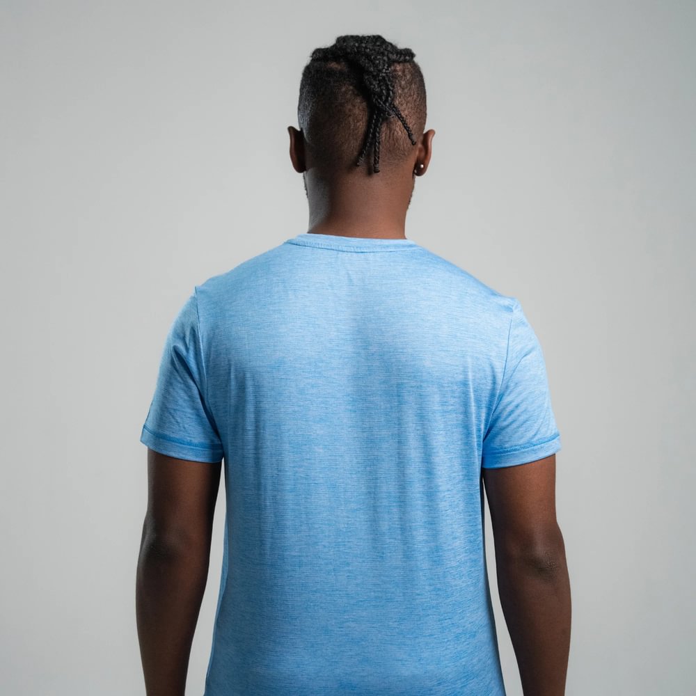 Polera manga corta Training | Id Train Melange Tech Tee | Hombre - Imagen 3