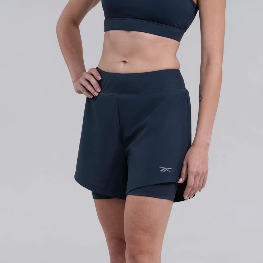 Short Training | Rbk Bsc 2 In 1 Short | Mujer - Imagen 1
