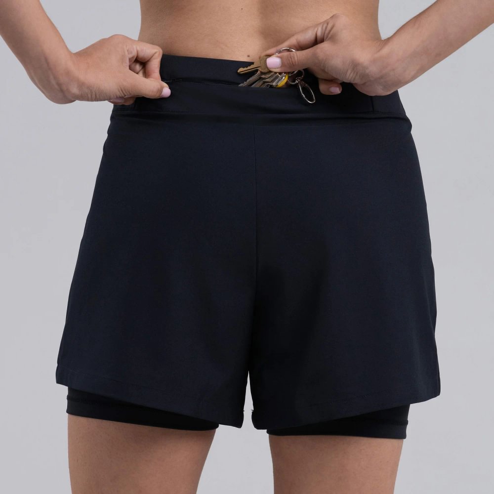 Short Training | Rbk Bsc 2 In 1 Short | Mujer - Imagen 4