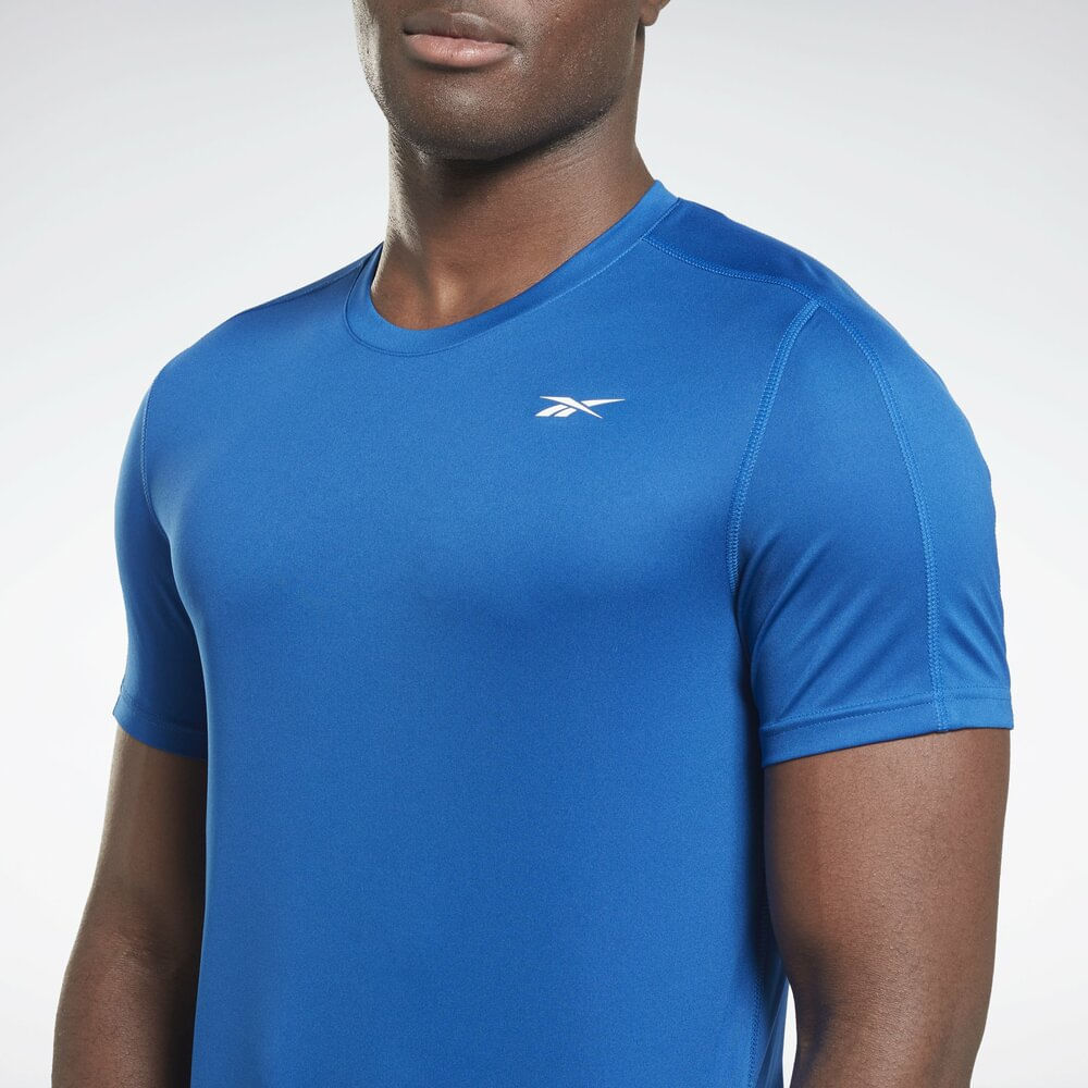 Polera Training Tech Hombre HI3915 Ropa y Zapatillas Deportivas Reebok Chile