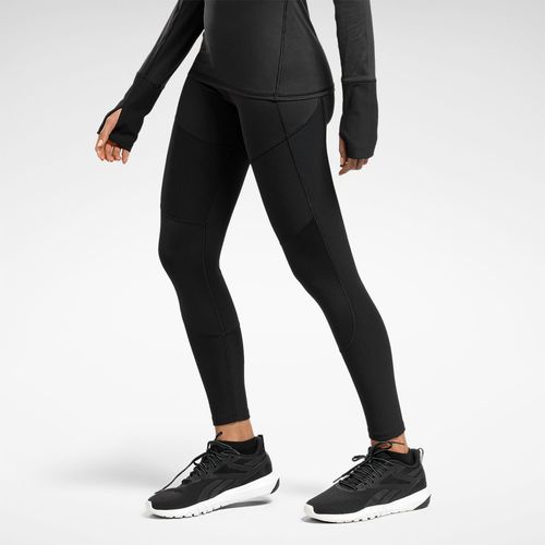 Тайтсы Reebok LUX HIGH WAISTED THERMOWARM + GRAPHENE LEGGING, цвет: черный,  RTLADA758101 — купить в интернет-магазине Lamoda