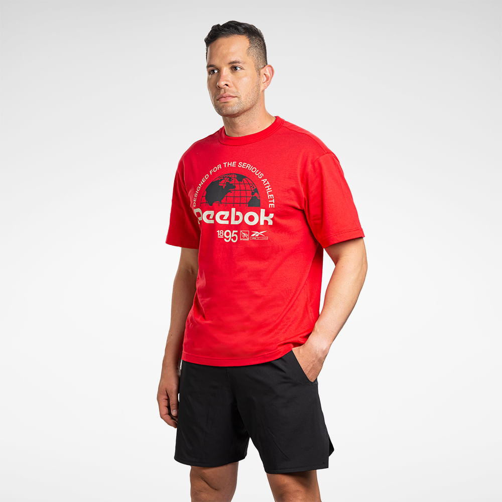 Polera Training | Gs Reebok Globe Ss | Unisex - Imagen 3