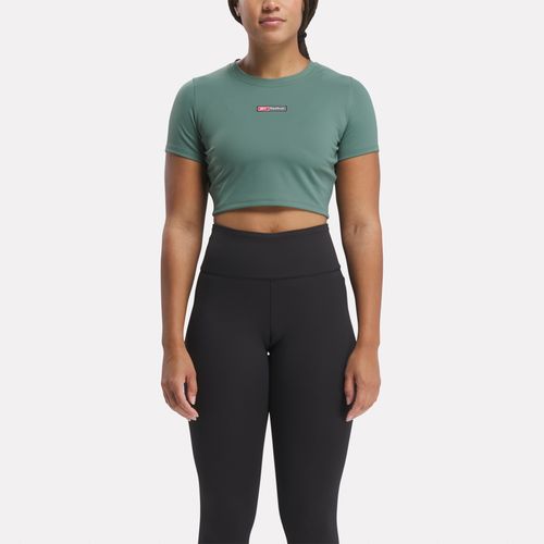 Polera Training | Lux Bold Crop Tee | Mujer