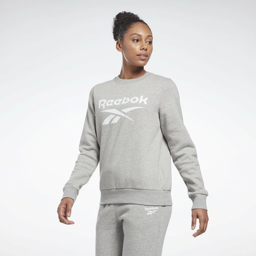 Poler n Reebok Identity Big Logo Fleece Crew Mujer H54773